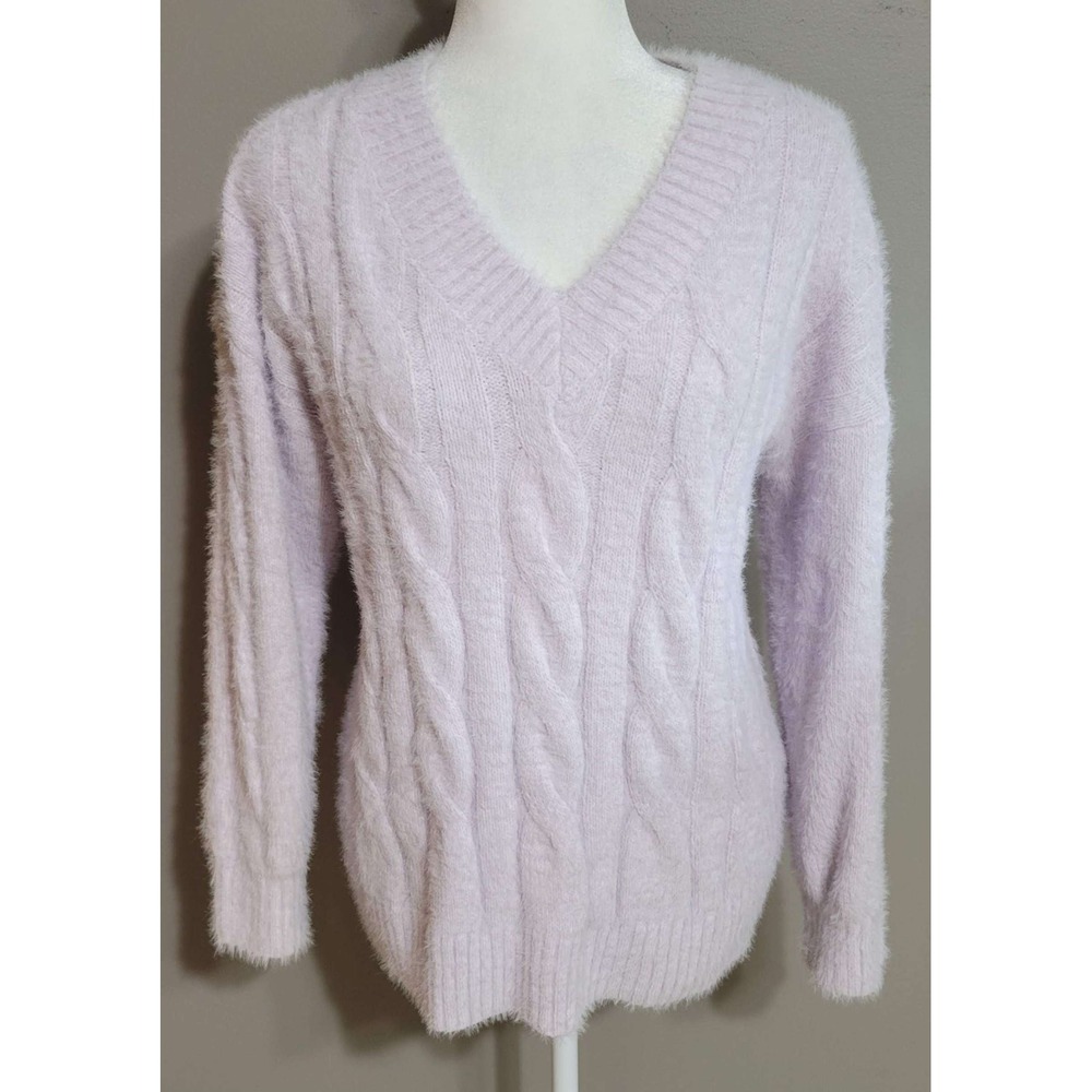 Lucky Brand Soft Eyelash Cable Knit Sweater
